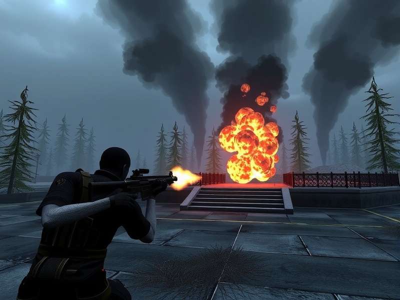 Raging Recon Gameplay Screenshot